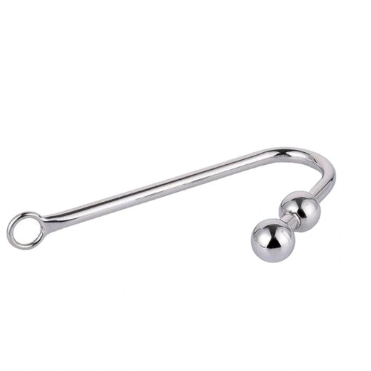 Anal Hooks 4417 Anal Balls Hook Steel Stainless Two Pleasurable 0727